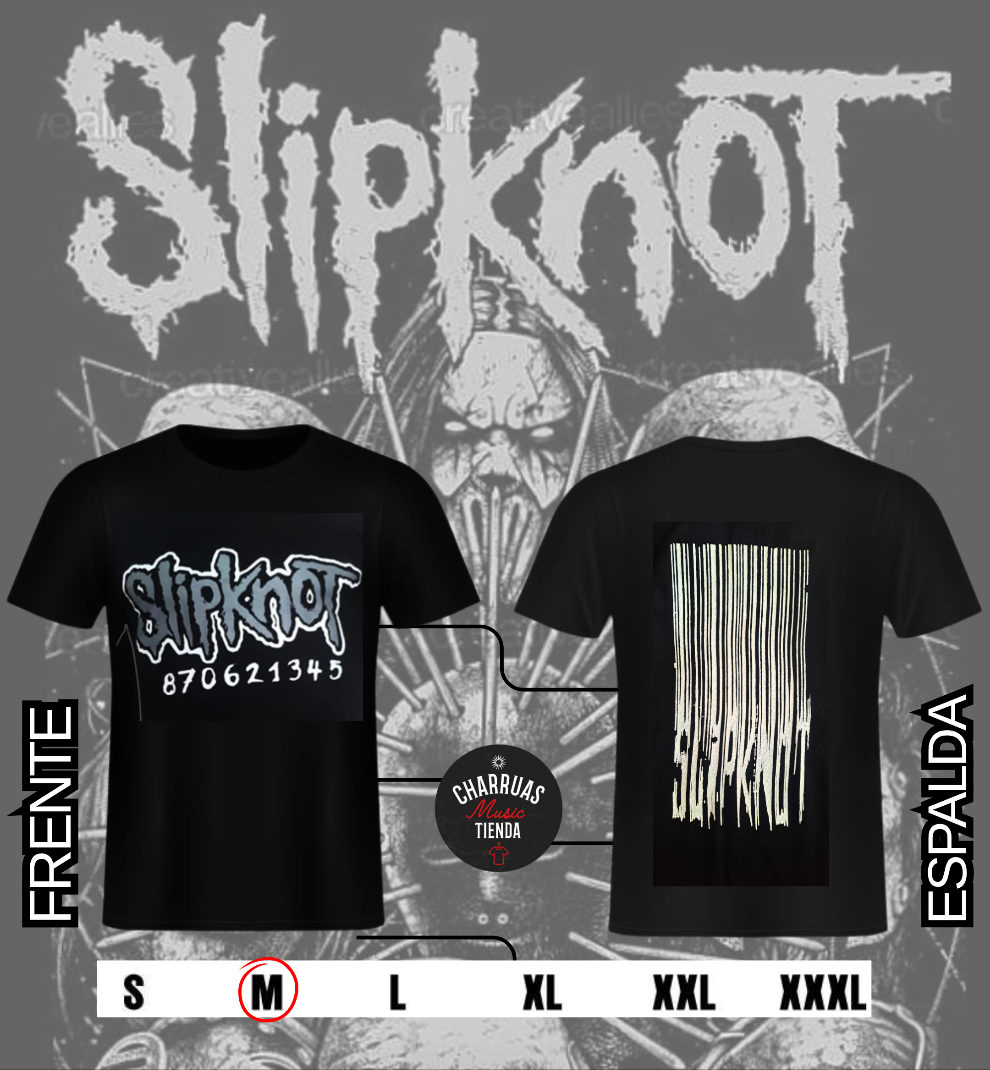 REMERA SLIPKNOT 870621345